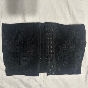 Black Lace Corset Top